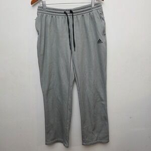 Adidas Mens AEROREADY Gray‎ Track Pants Joggers Training Workout Large